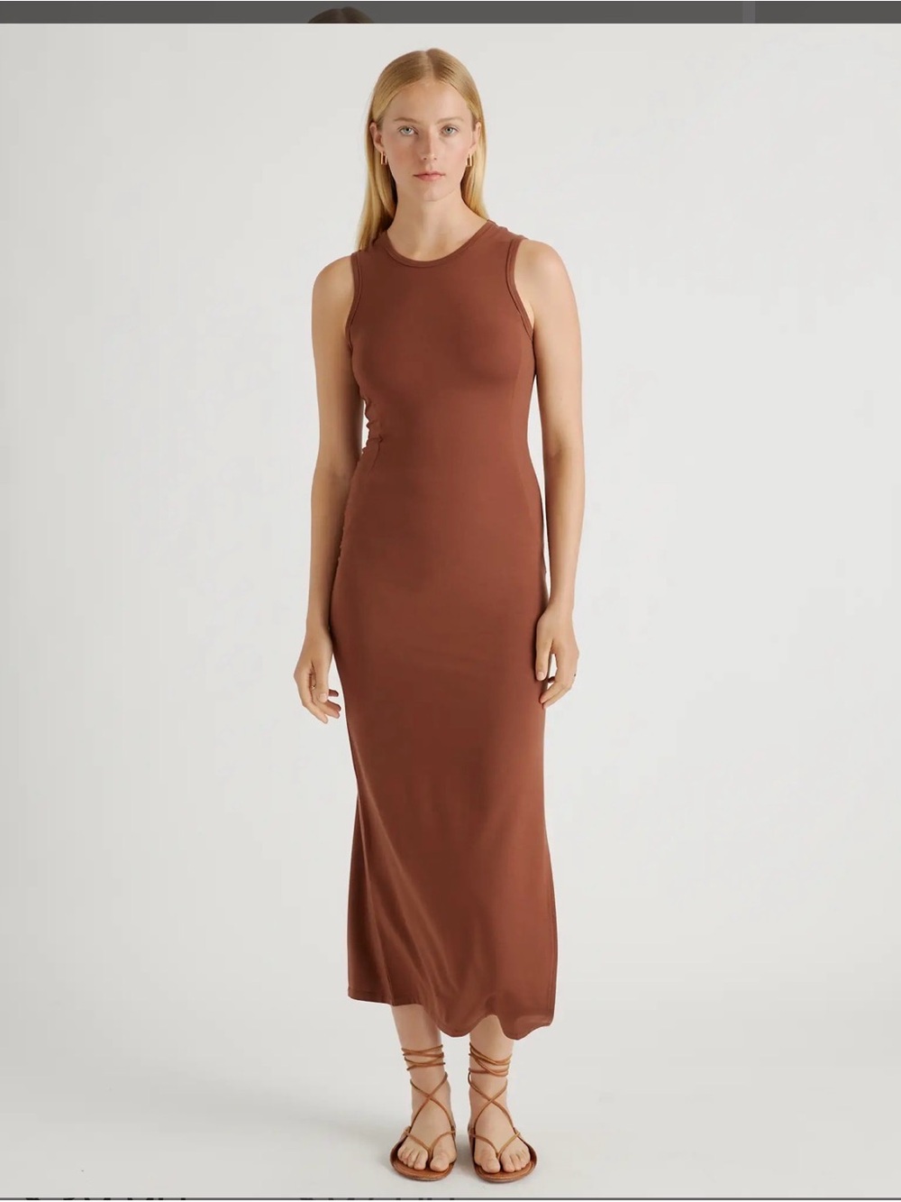 Quince Women's Tencel Tank Dress - XL
